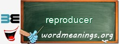 WordMeaning blackboard for reproducer